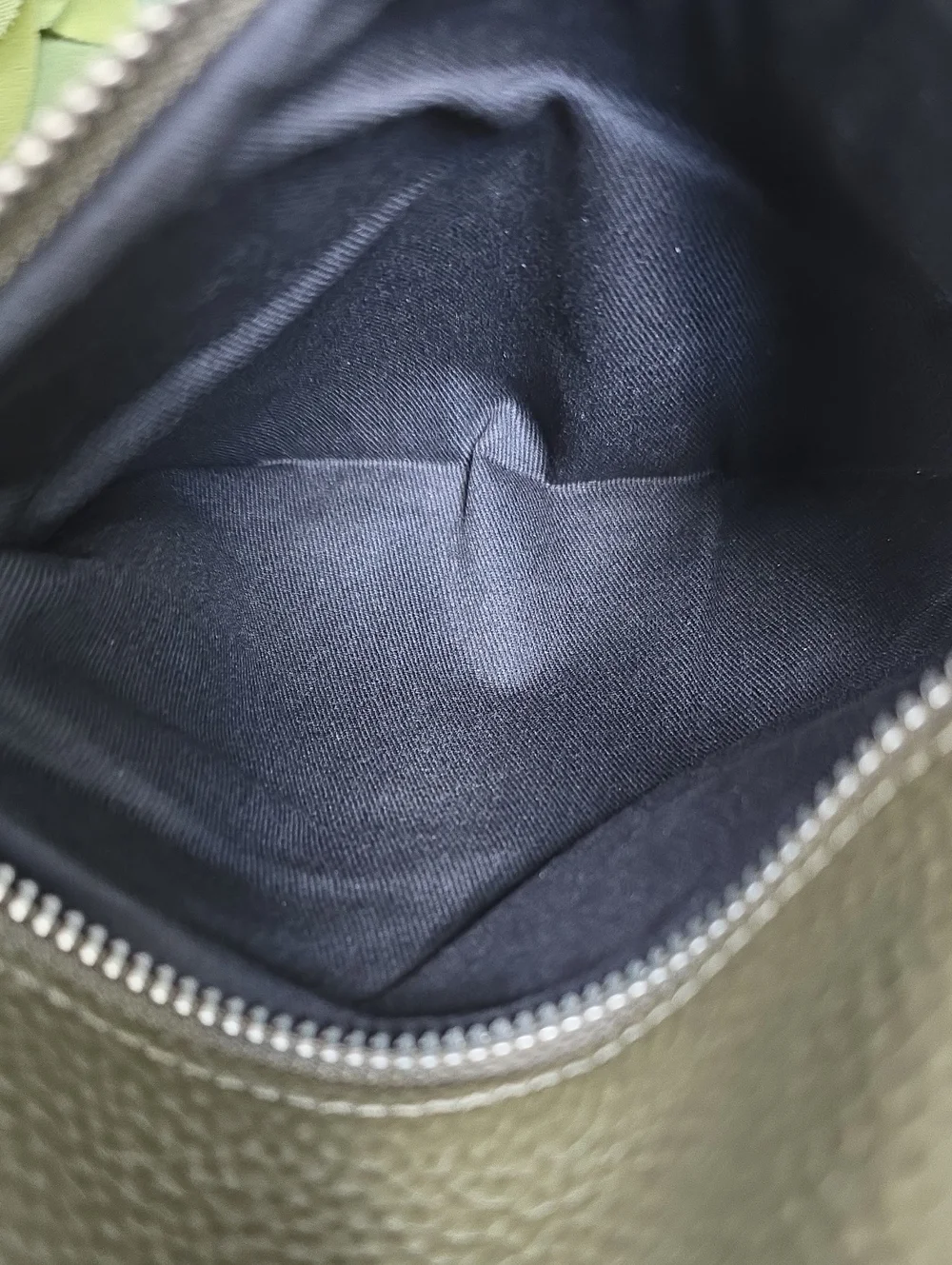 All Saints Anouck Sling Leather Backpack - Sycamore Green
